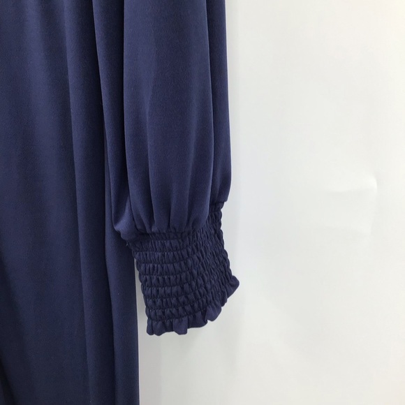 VENUS Deep Blue Long Sleeve Dress - Picture 4 of 8